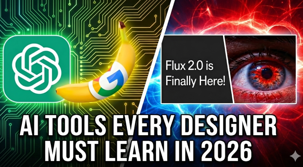 AI Tools Every Designer Must Learn in 2026